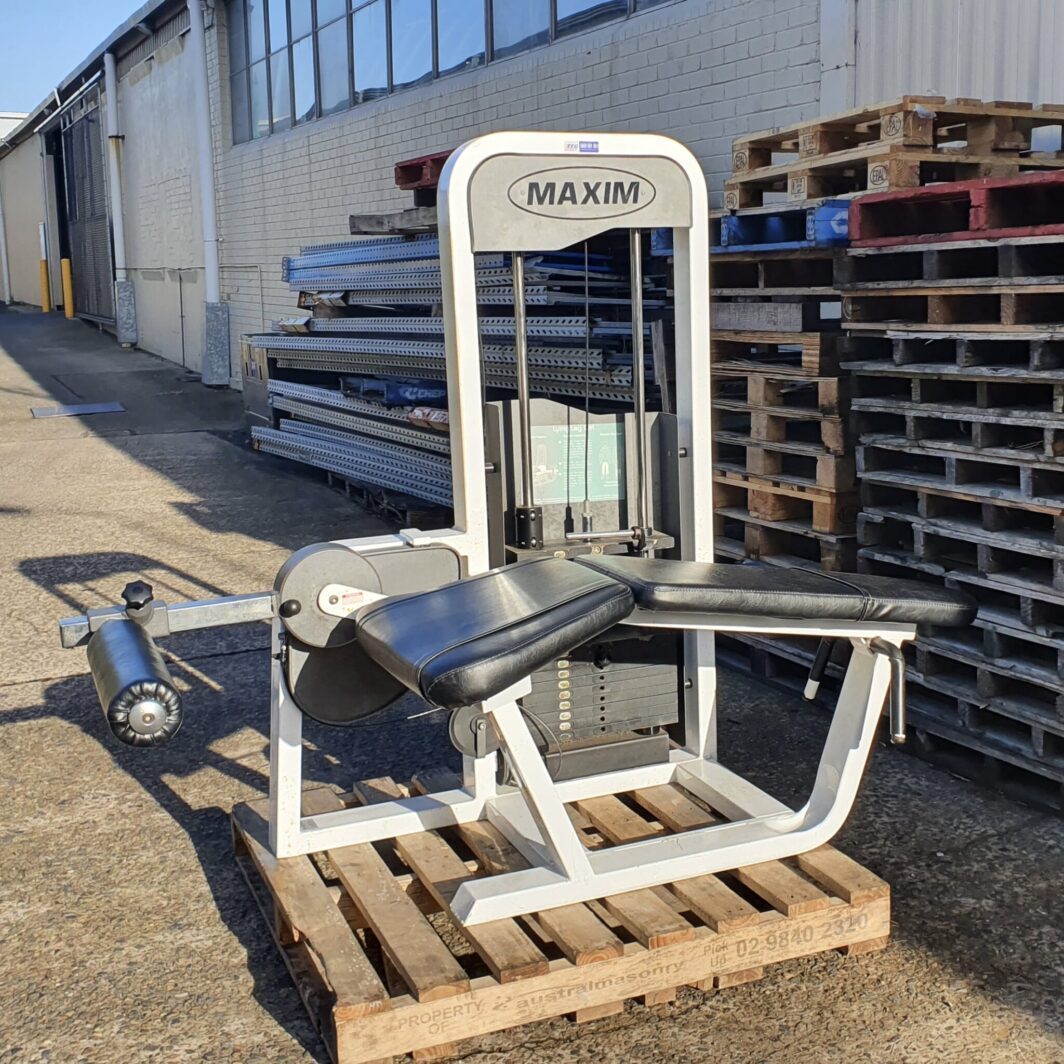 Maxim Laying Leg Curl used gym equipment for sale