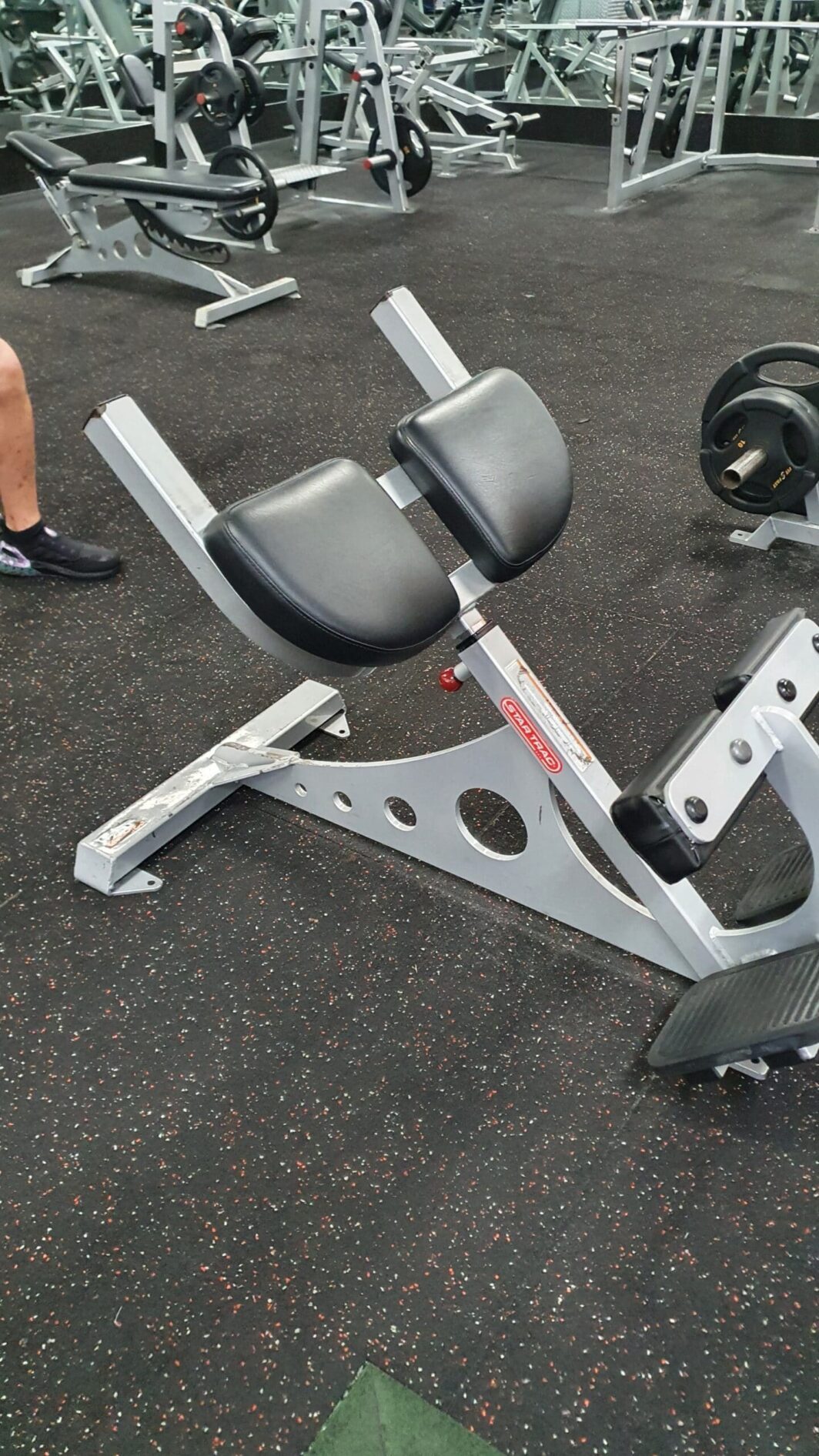 Star Trac Hyper-Extension Bench second hand gym equipment