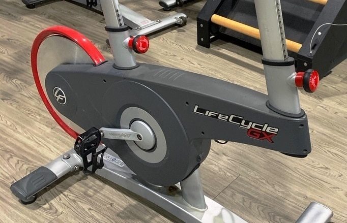 Life Fitness Lifecycle GX Spin Bike pedal section