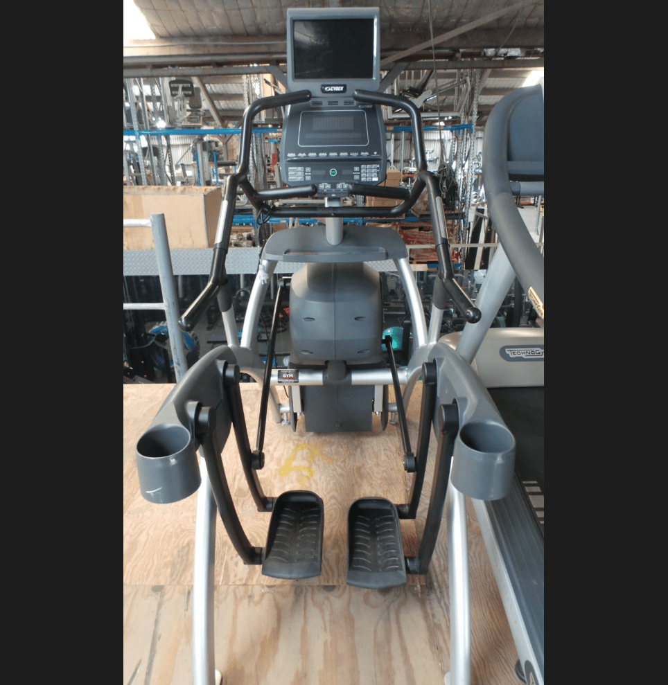 Cybex 750A Lower Body Arc Trainer w/TV used gym equipment