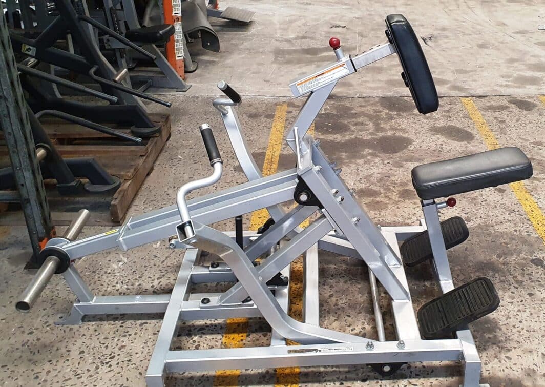 Star Trac Leverage Low Row 2nd hand commercial gym equipment for sale
