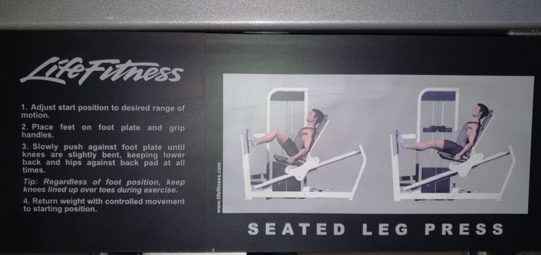 Life Fitness Pro 2 Seated Leg Press infographic