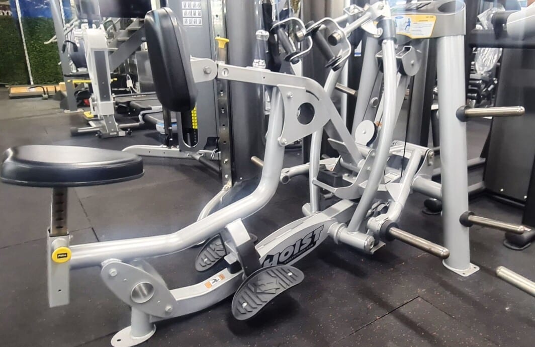 HOIST RPL-5203 Plate Loaded Seated Mid Row 2nd hand commercial gym equipment for sale